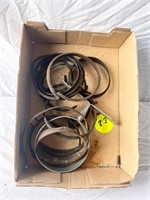 Box of R.R. Shade Rings and Lamp Holder