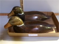 2 Wood Ducks