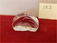 Mats Jonasson Art Glass Mouse