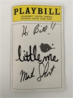 Martin Short signed Little Me Playbill