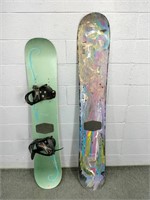 Lot Of Two Snow Boards, One Without Straps