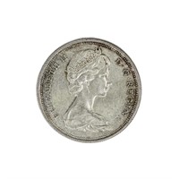 1966 Canada Fifty Cents Elizabeth II Silver Coin