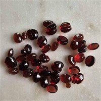 27 Ct Small Sizes Calibrated Garnet Gemstones Lot