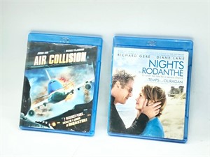 2pk DVDs Air Collision & Nights in Rodanthe Movies