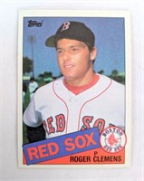 1985 Topps Roger Clemens Rookie Card RC #181