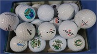 18 Asst used Golf Balls