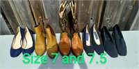 Boots+Shoes Sz 7 +7 1/2