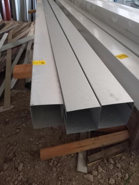 3 1=2" square trim galvanized 3 pc