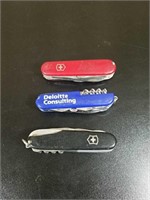 (3) Multi-Tool Knives