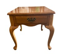 Solid Wood End Table