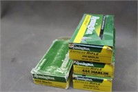 (4) BOXES REMINGTON .444 MARLIN AMMUNITION