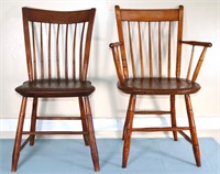 Pr. 19th C. Windsor Side Chairs