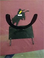 Western hat and coat rack