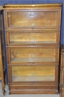 Oak Stacking/Barristers Bookcase