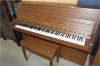 Yamaha C108 Piano and Bench
