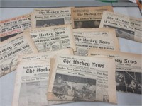 17 OLD 1950'S-60'S THE HOCKEY NEWS NEWSPAPERS