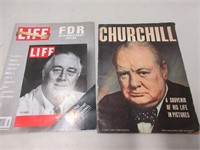 FDR & CHURCHILL MAGAZINES