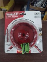 DIABLO 4-1/8" Hole Saw.