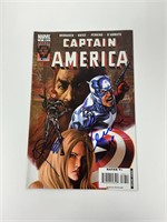Autograph COA Captain America #36 Comics