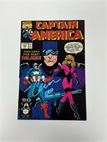 Autograph COA Captain America #381 Comics