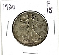 1920 Walking Liberty Half Dollar