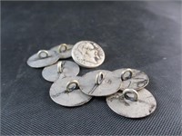 Napoleon III Coin Buttons