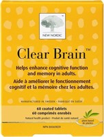 Sealed - New Nordic Clear Brain Tablets