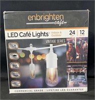 Enbrighten Vintage LED Caf‚ String Lights 24ft.