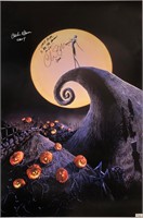 Autograph Nightamre Before Christmas Poster