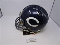 HOF Gale Sayers Signed Large Riddell Helmet