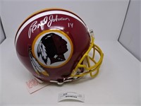 LG Riddell Redskins Ronald Johnson Signed Helmet