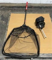 Extendable Fishing Net & Boat Light