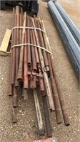 Lot of Assorted Metal Pipe