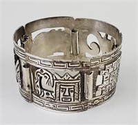 Sterling Silver Peruvian Bracelet.