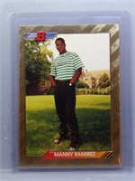 Manny Ramirez 1992 Bowman Gold Rookie