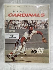1965 St Louis Cardinals Yearbook