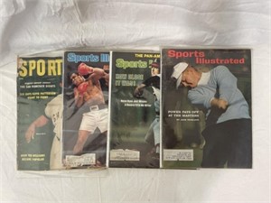 Lot of Vintage Sports Magazines