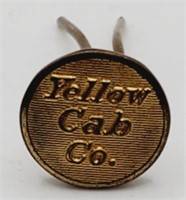 (U) Yellow Cab Co. Hat Button (1" long)