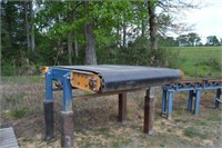 BAKER 5'X 7' MATERIAL BELT W/HYDRAULIC DRIVE