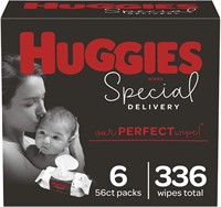Hypoallergenic Baby Wipes (336 Wipes Total)