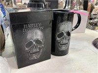 HARLEY DAVIDSON SKULL MUG