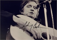 Autograph COA Johnny Cash Photo