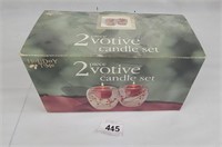 New Holiday Time Votive Candle Set