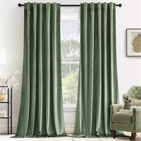 MIULEE Velvet Curtains 84 inches 2 Panels -