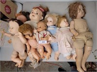 Large Lot Of Creepy Dolls/ Some Damaged