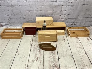 Wood Crates, Storage & More