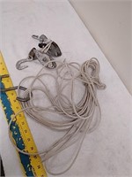 Small rope pulley set