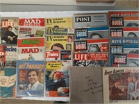 Vintage Entertainment Ephemera Magazine Lot