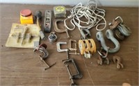 Box Hooks, Clamps, misc