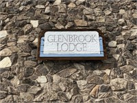 "Glenbrook Lodge" Sign